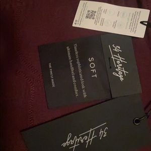 Burgundy comfort courage pant 40/30